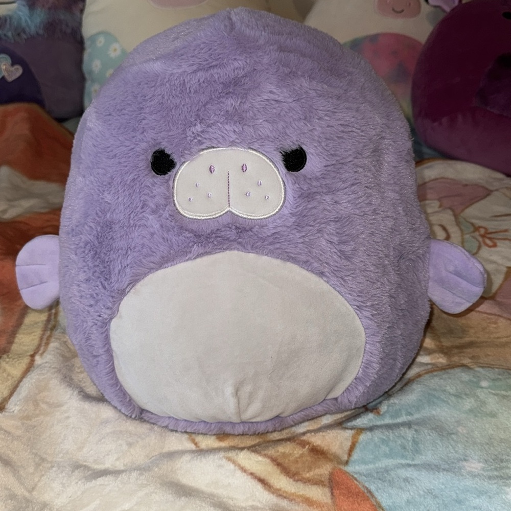 Marius the manatee fuzzamallow squishmallow brand new